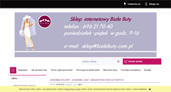 Desktop Screenshot of bialebuty.com.pl